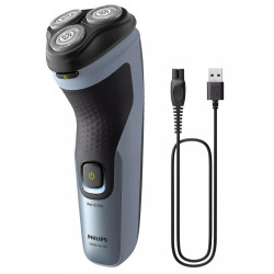 Aparat de ras Philips Series 3000X X3063/00 (Black/Blue) Thumb