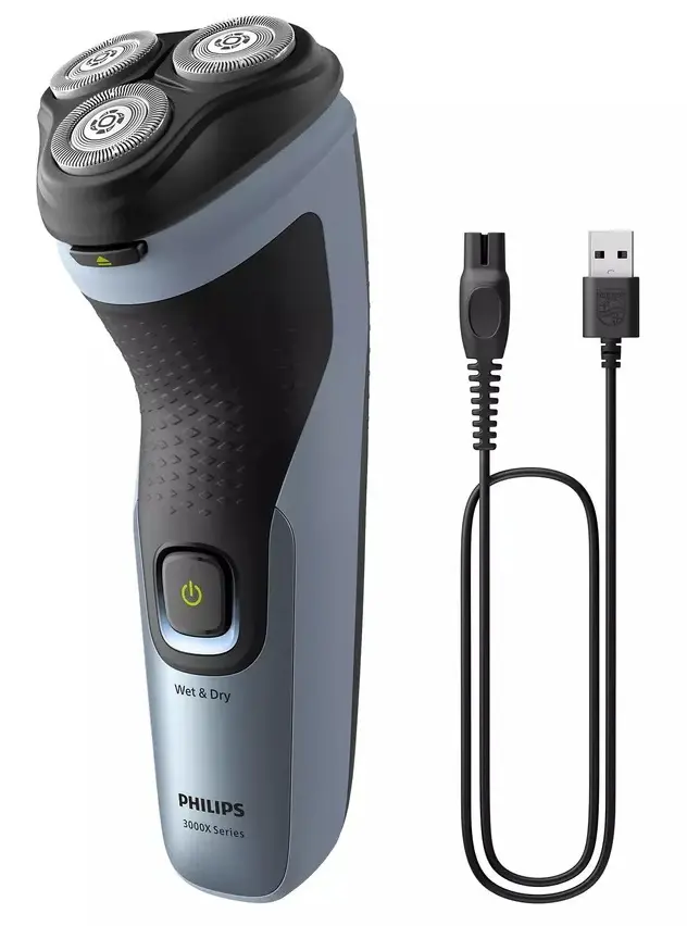 Aparat de ras Philips Series 3000X X3063/00 (Black/Blue) - 3