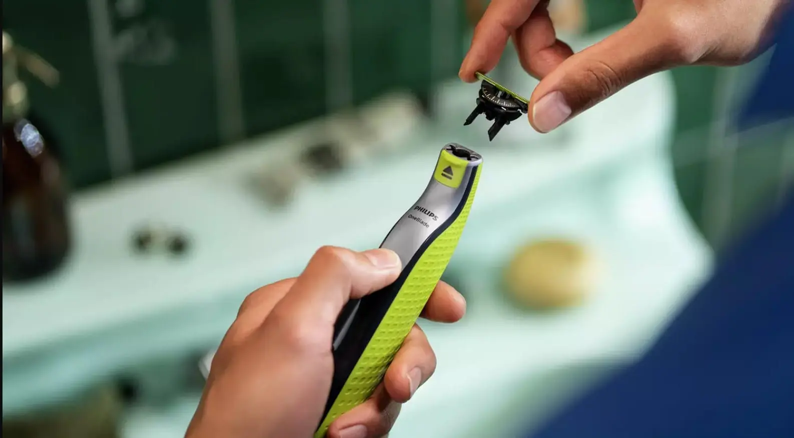 Триммер Philips OneBlade 360 QP2734/31 (Black/Lime)