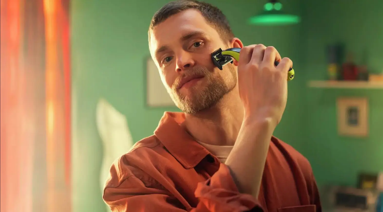 Триммер Philips OneBlade 360 QP2734/31 (Black/Lime)