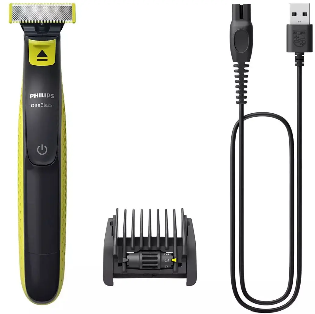 Триммер Philips OneBlade QP2724/20 (Black/Green)