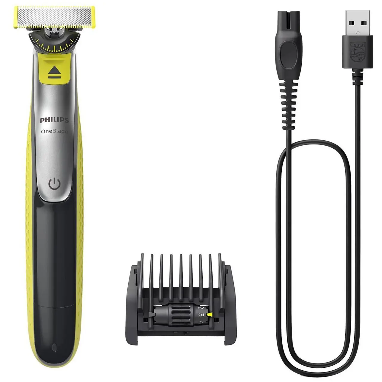 Триммер Philips QP2734/23 OneBlade (Black/Yellow) - 2