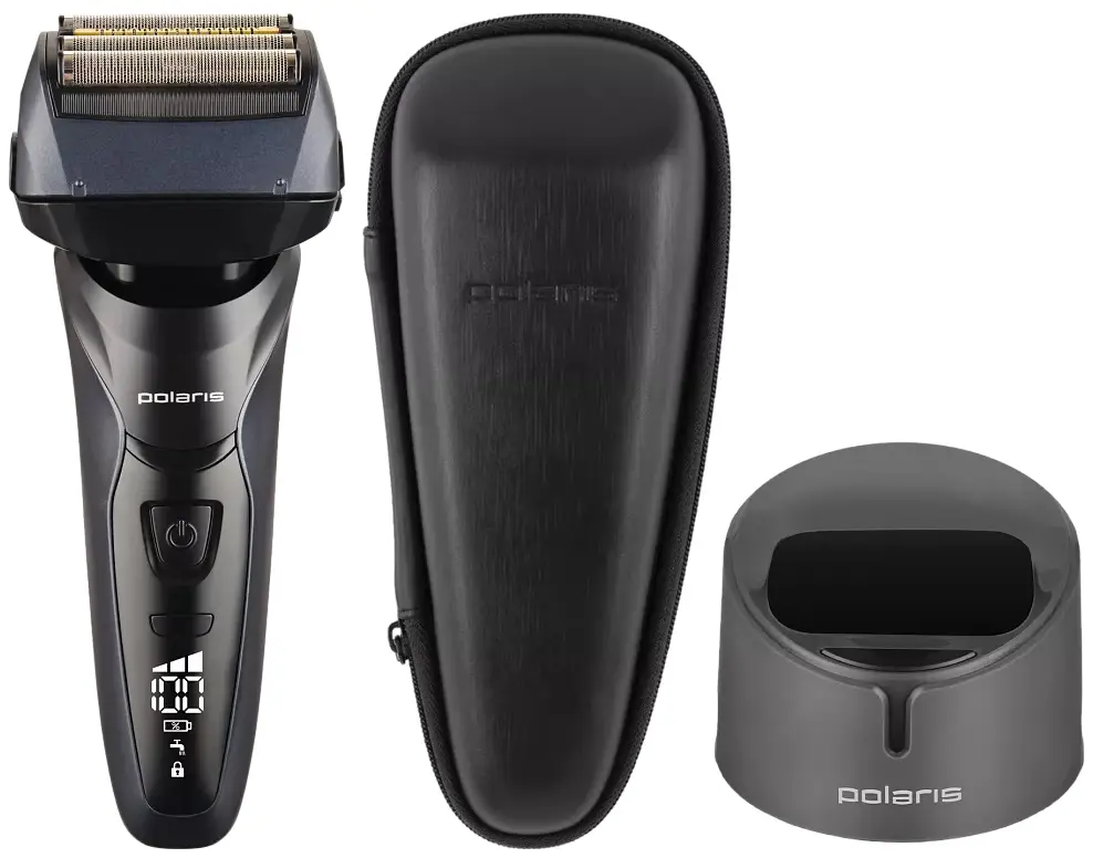 Электробритва Polaris PMF 1016RC (Black/Blue)