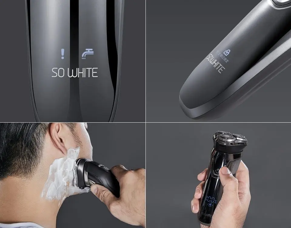 Электробритва Xiaomi So White 3D Smart Shaver ES3 (Black) - 5