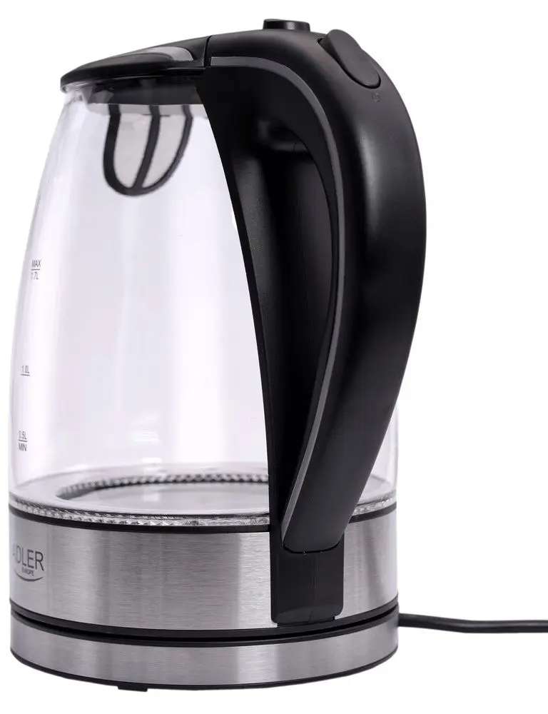 Электрочайник Adler AD 1225 (Inox/Black) - 3