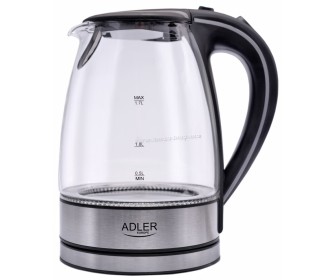 Электрочайник Adler AD 1225 (Inox/Black)