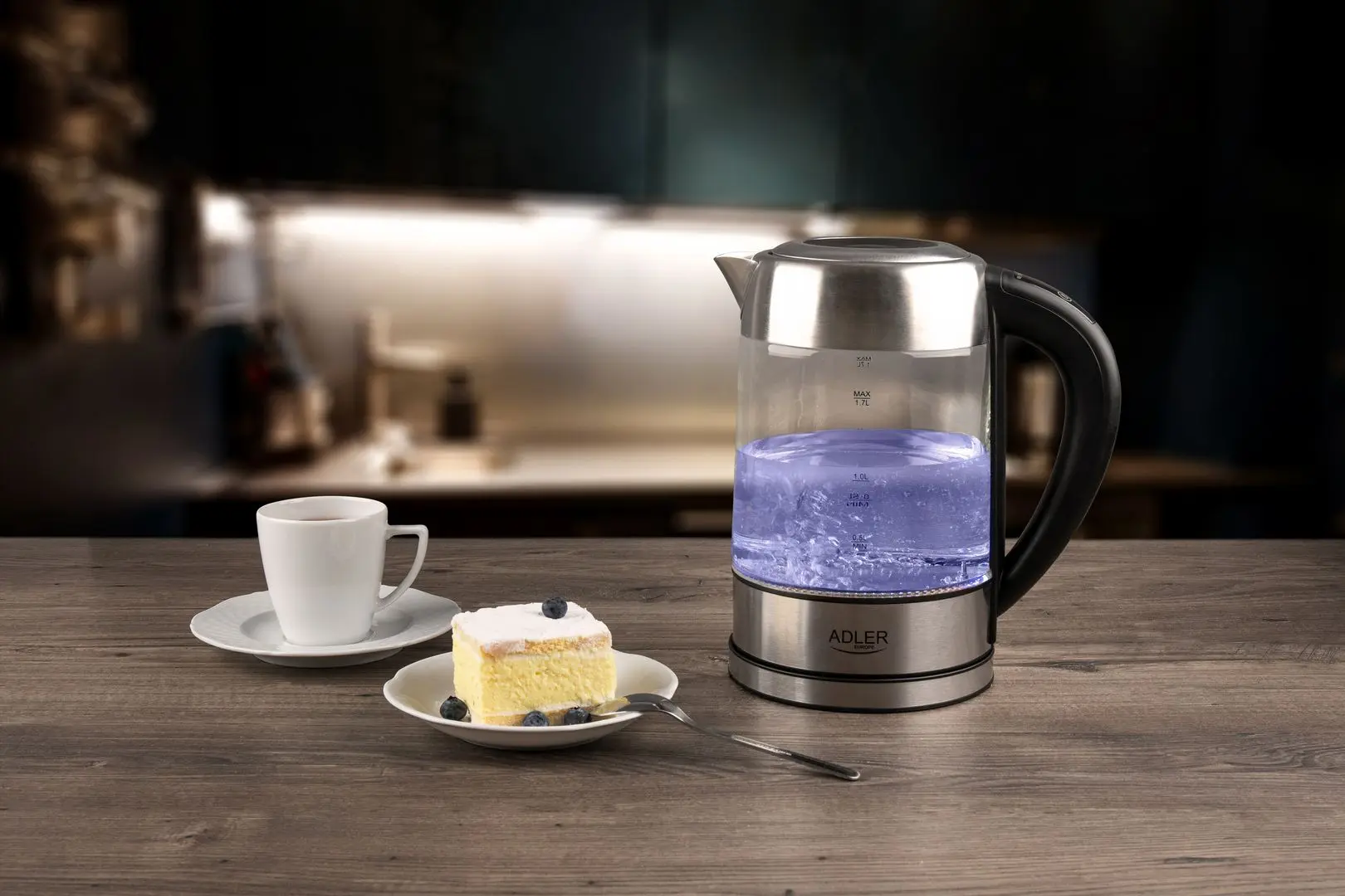 Fierbator electric Adler AD 1247 (Black/Inox)