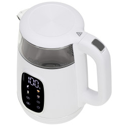 Электрочайник Adler AD 1305 1.7l (White/Silver) Thumb