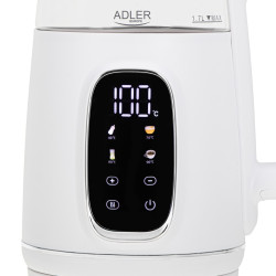 Электрочайник Adler AD 1305 1.7l (White/Silver) Thumb