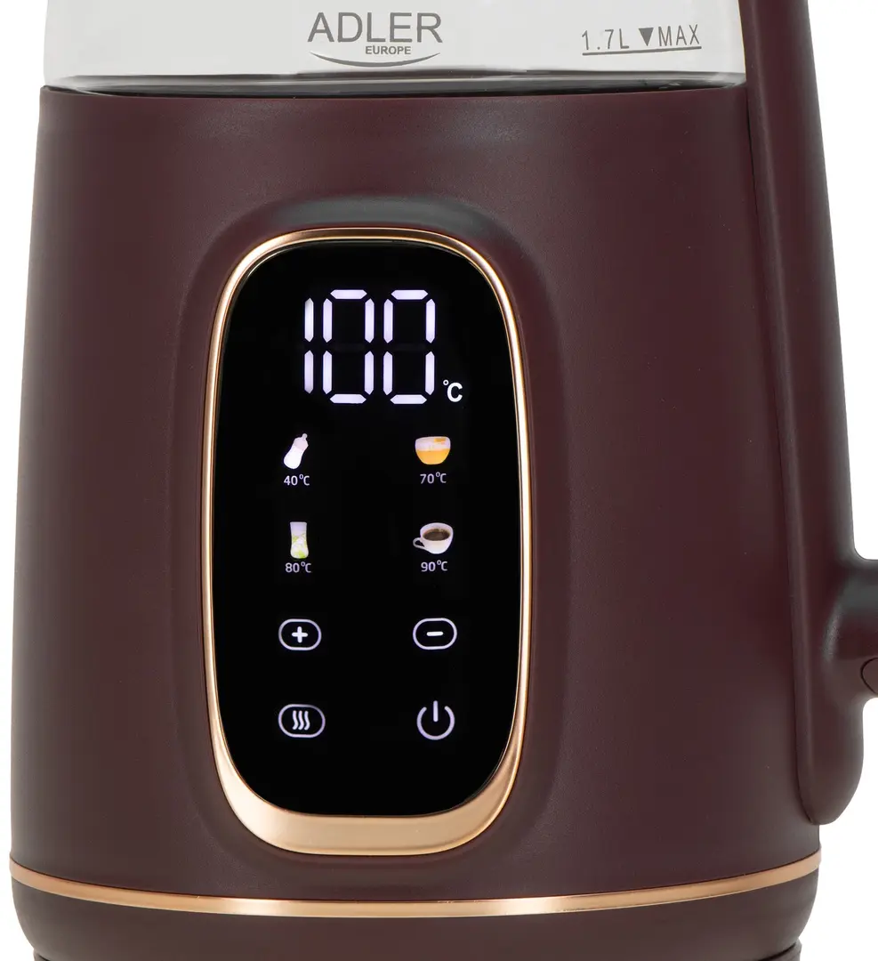 Электрочайник Adler AD 1305 (Burgundy)