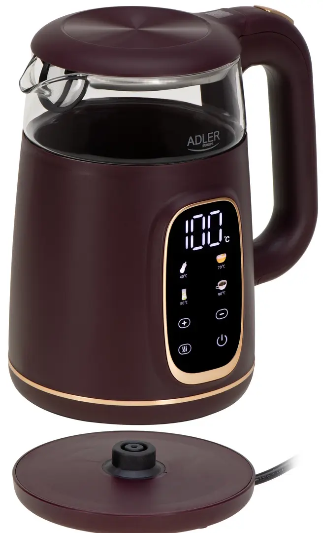 Электрочайник Adler AD 1305 (Burgundy)