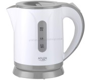 Электрочайник Adler AD1371g (White/Gray)