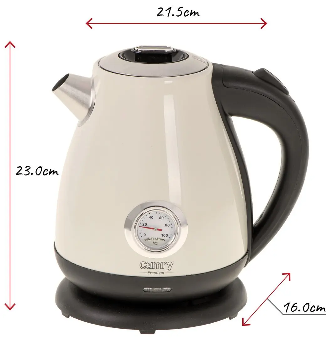 Электрочайник Adler Camry CR 1344 (Cream)