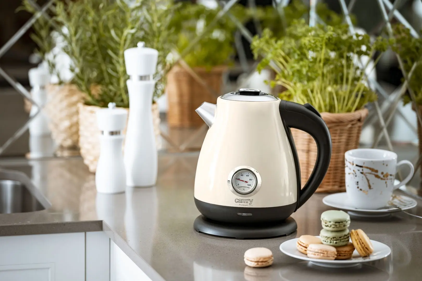 Электрочайник Adler Camry CR 1344 (Cream)