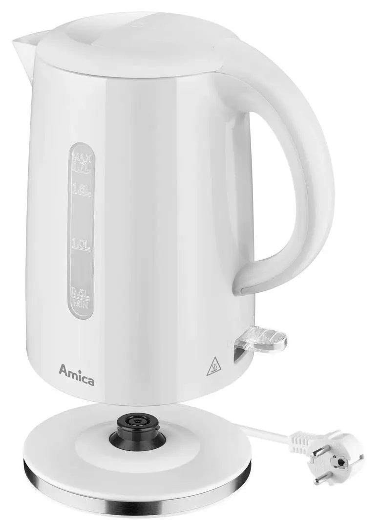 Электрочайник Amica KF 1001 (White) - 3
