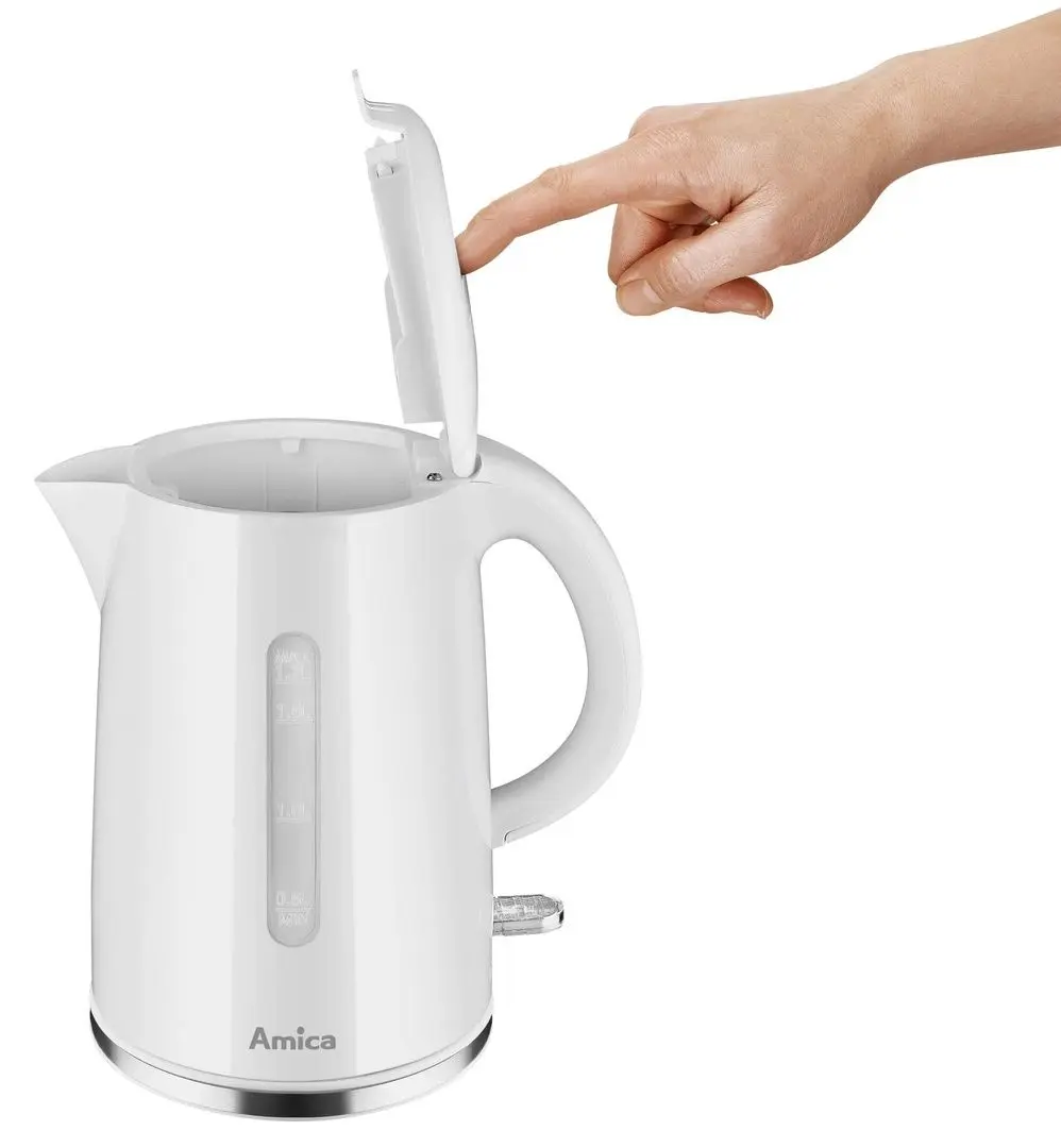 Электрочайник Amica KF 1001 (White) - 4
