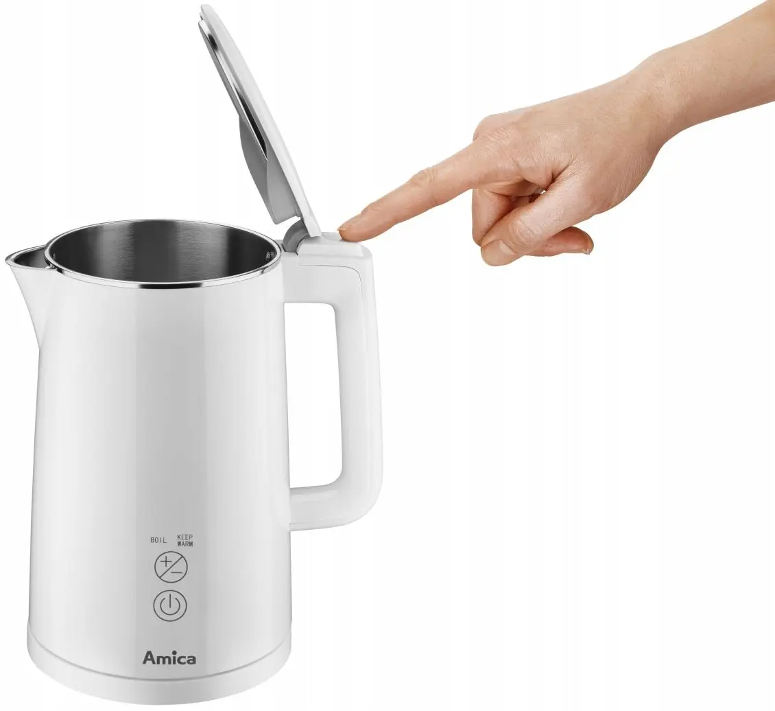 Электрочайник Amica KF 6011 (White)