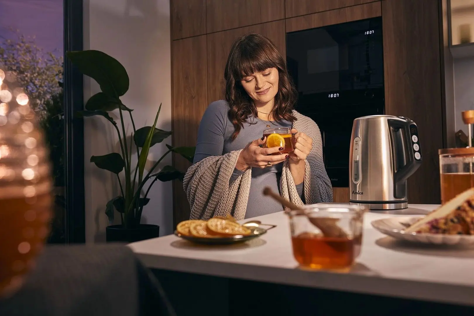 Электрочайник Amica КМ 5011 (Inox)