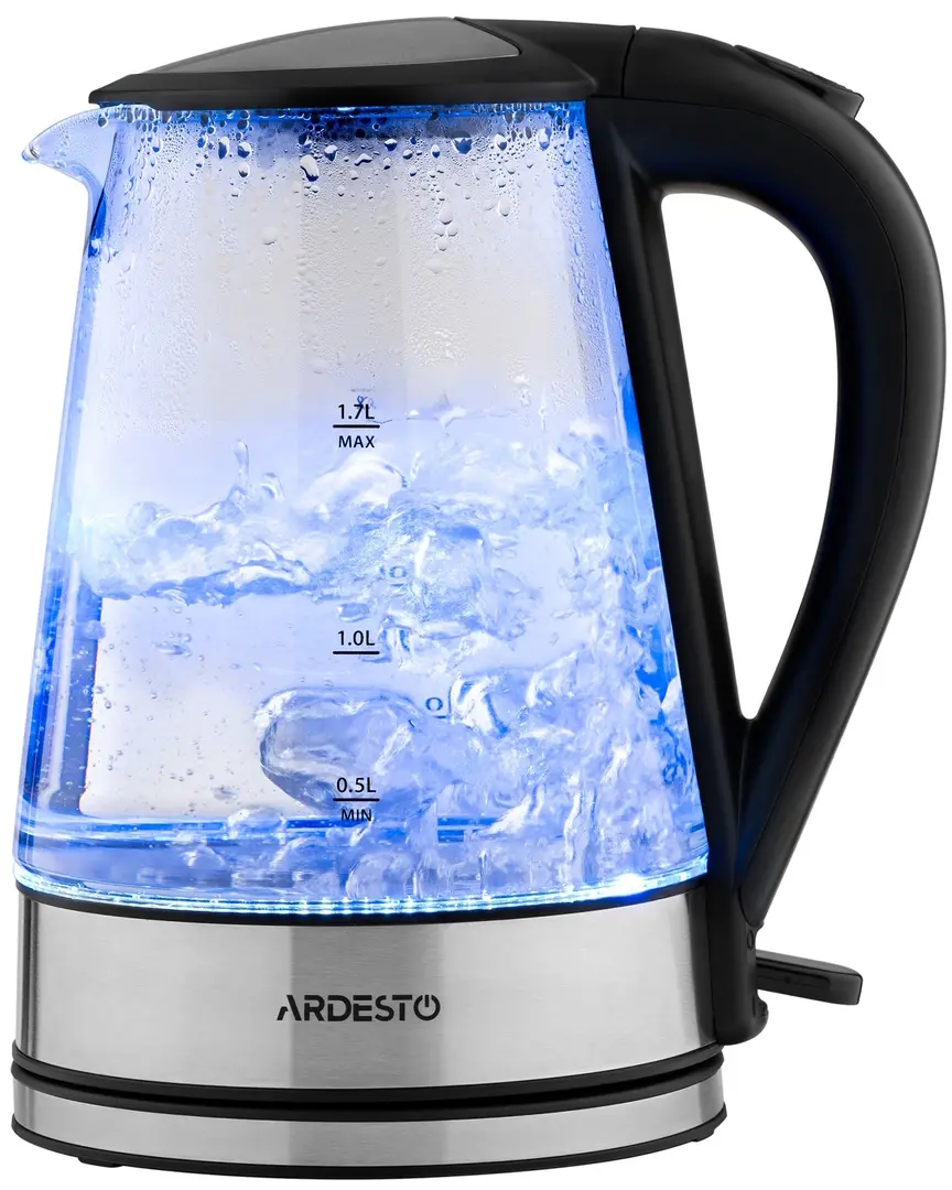 Электрочайник Ardesto EKL-F110 (Silver/Black)