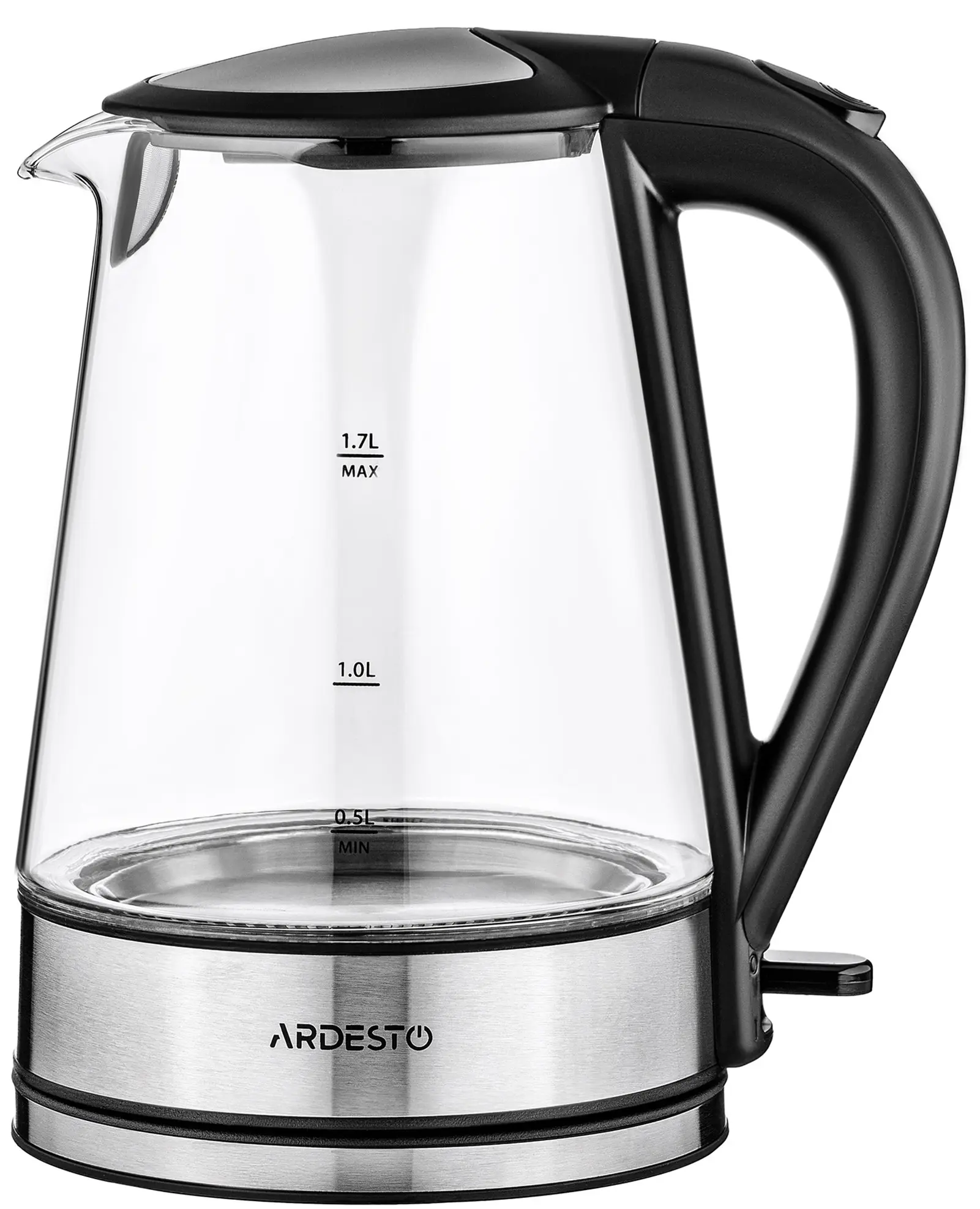 Электрочайник Ardesto EKL-F110 (Silver/Black)