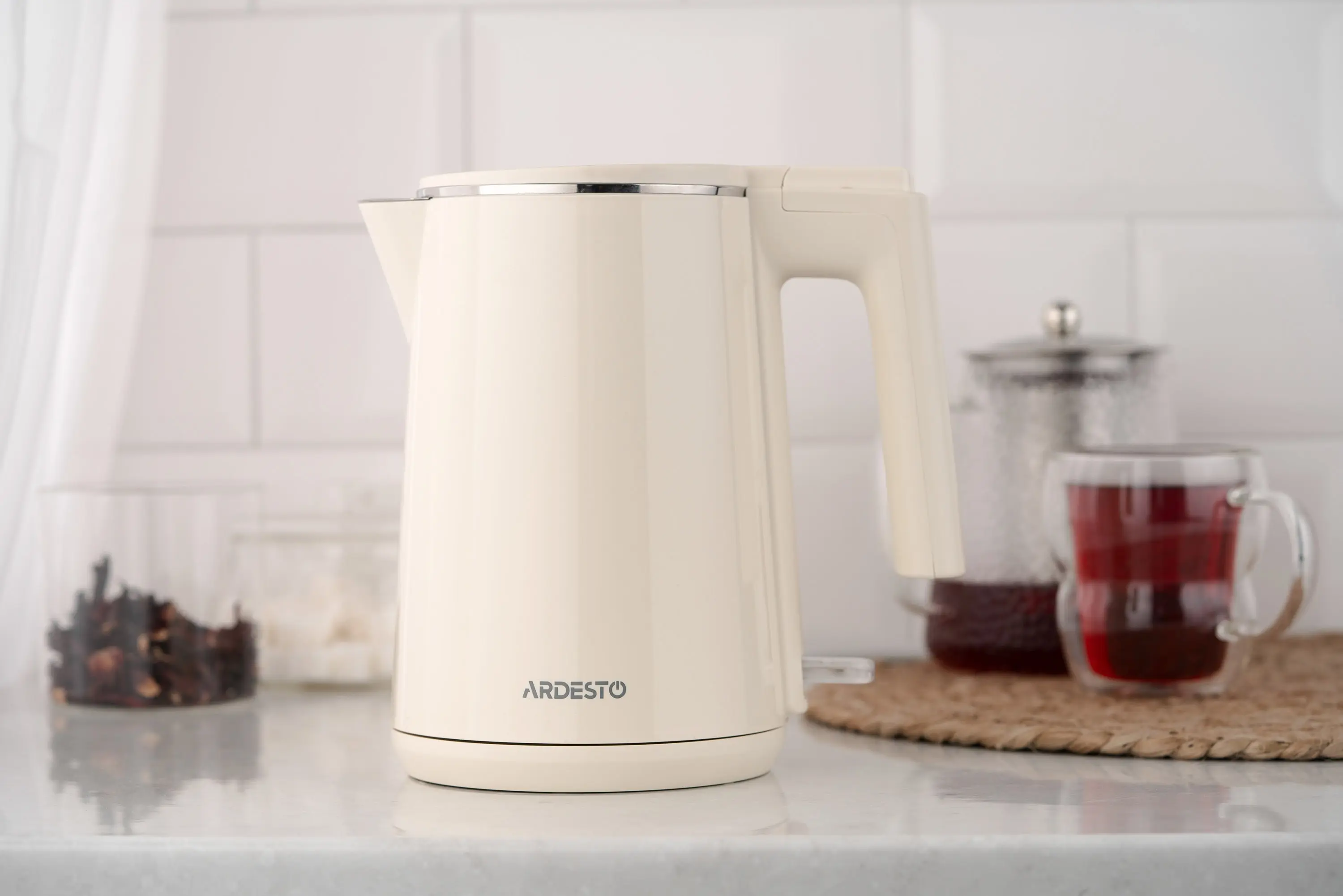 Электрочайник Ardesto EKL-F1BG (Beige) - 6
