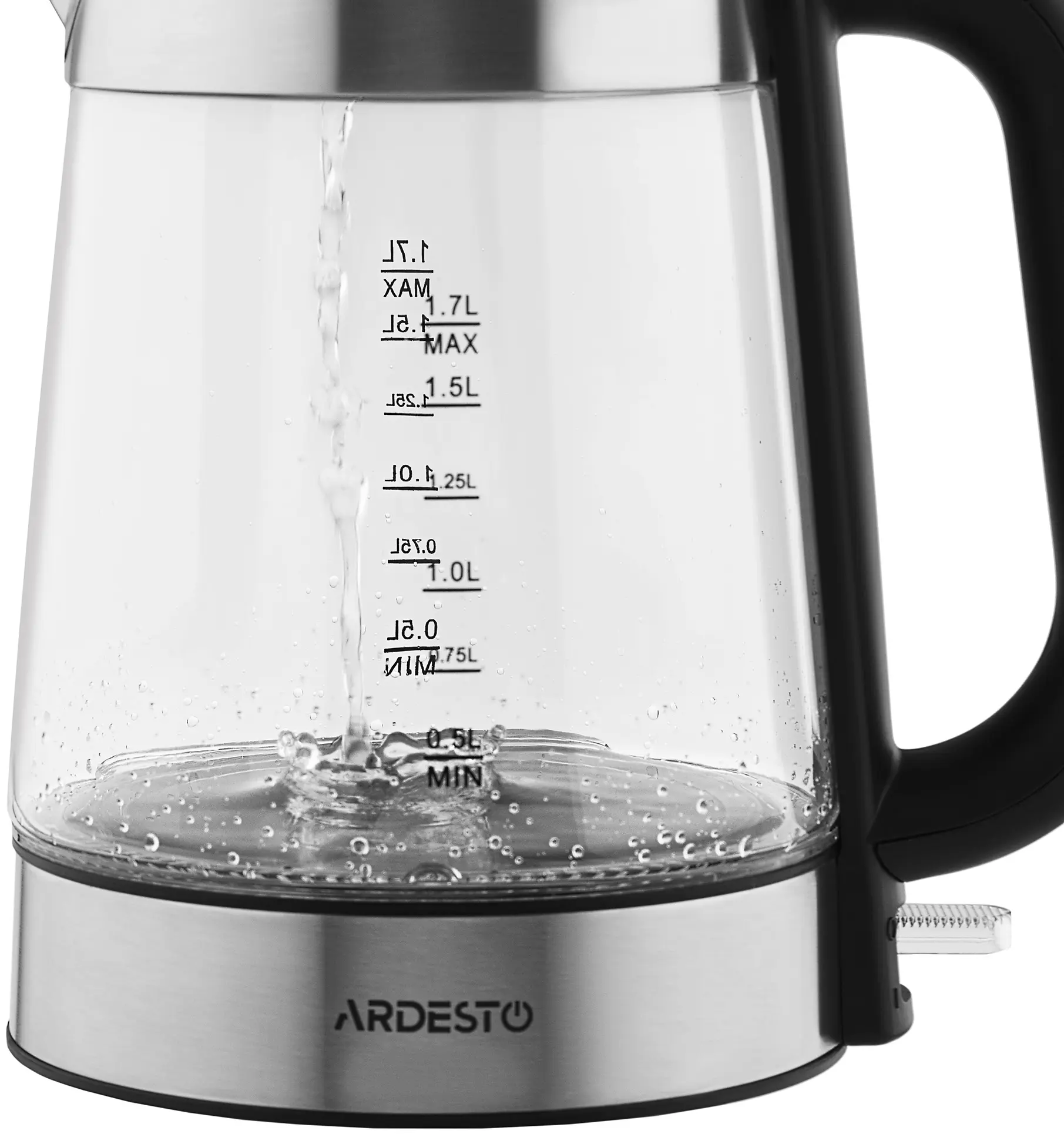 Электрочайник Ardesto EKL-F200 (Silver/Black)