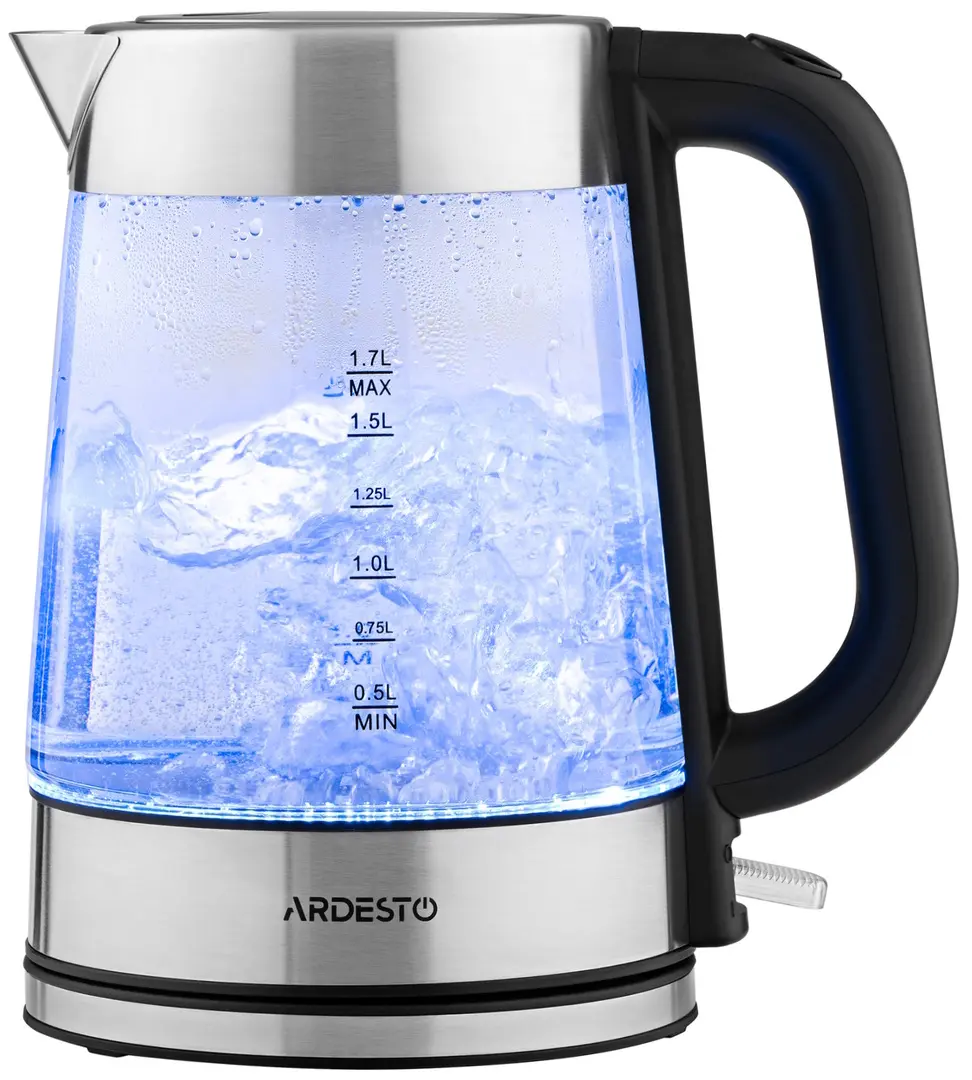 Электрочайник Ardesto EKL-F200 (Silver/Black)