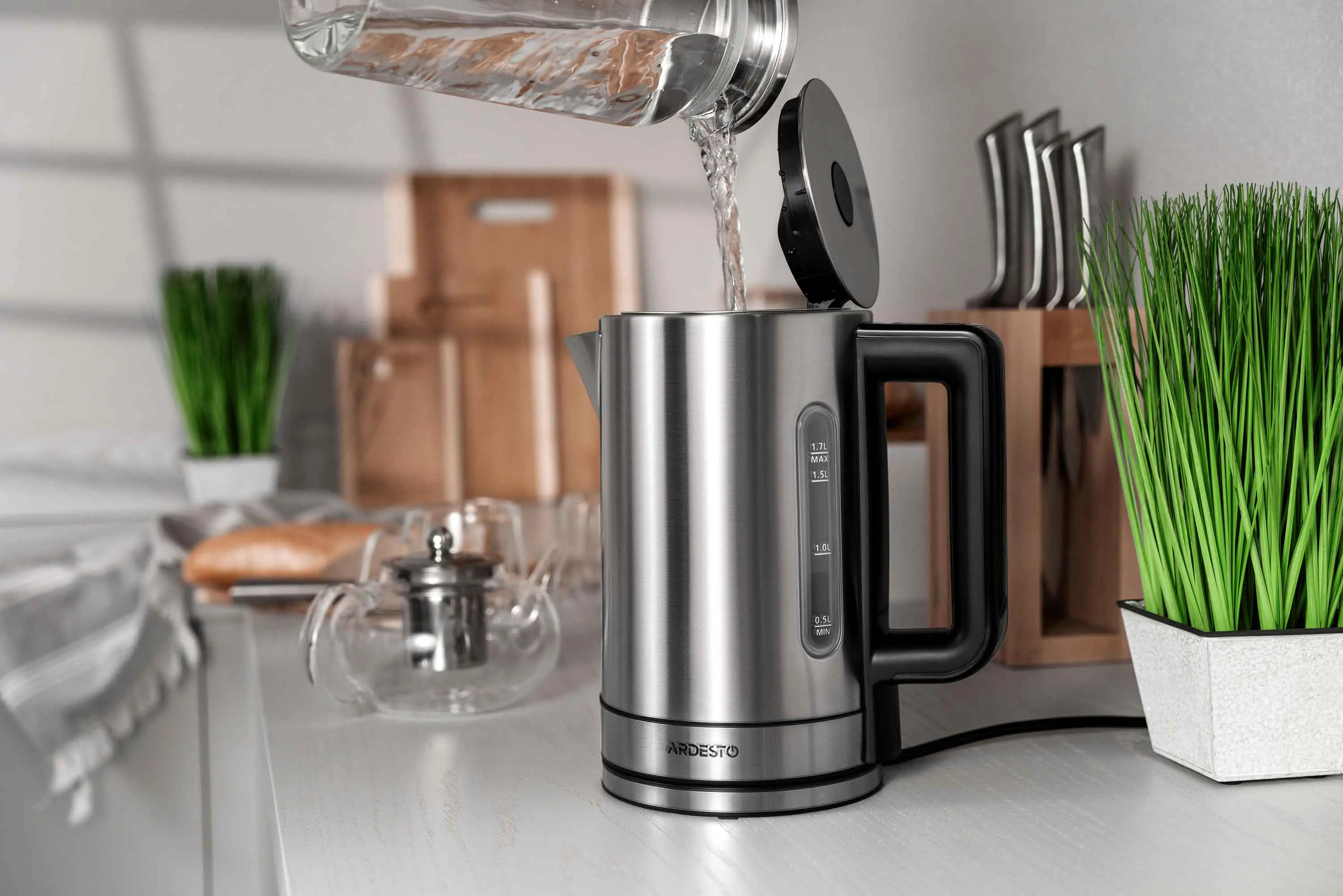 Электрочайник Ardesto EKL-FD700SS (Silver)