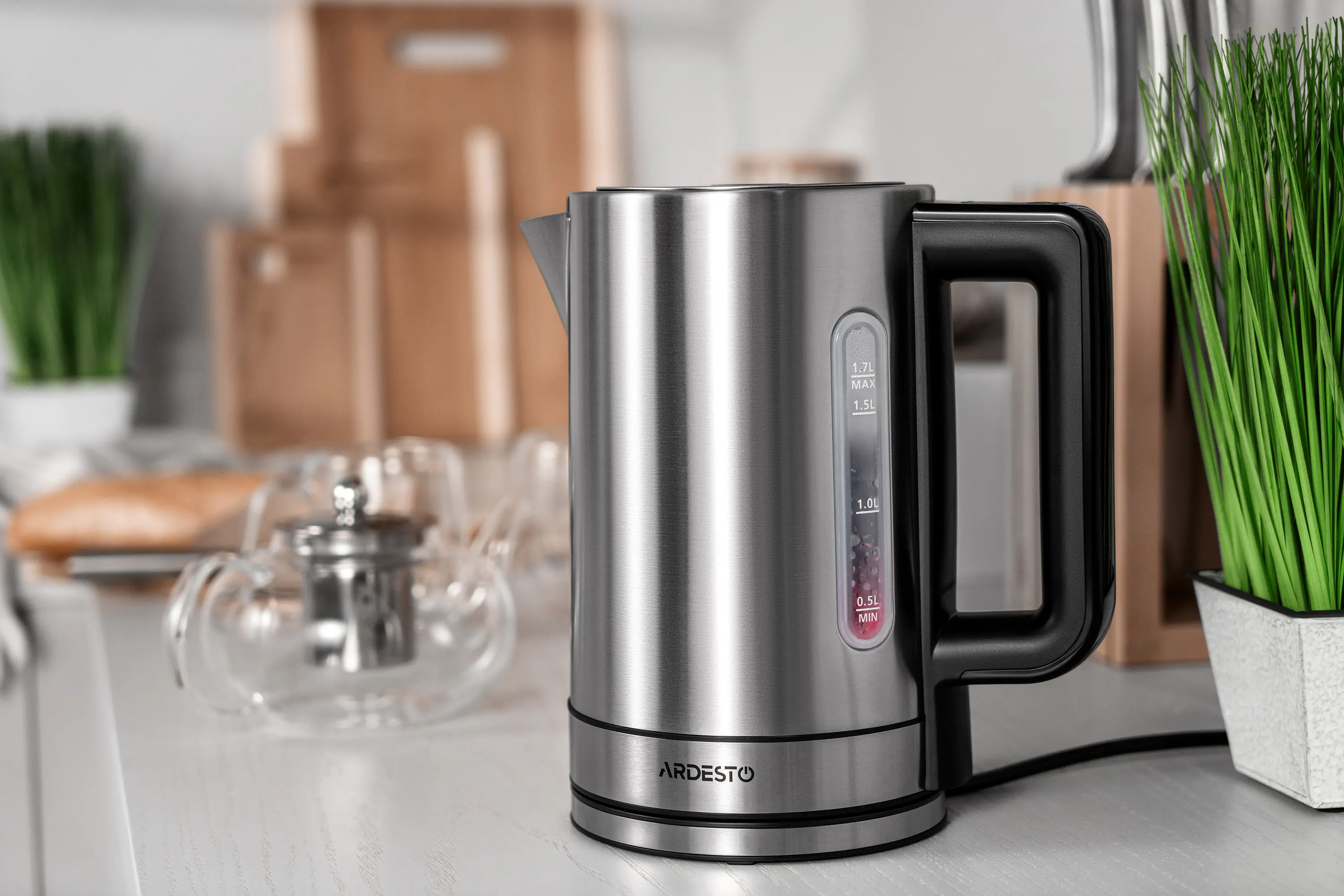 Электрочайник Ardesto EKL-FD700SS (Silver)