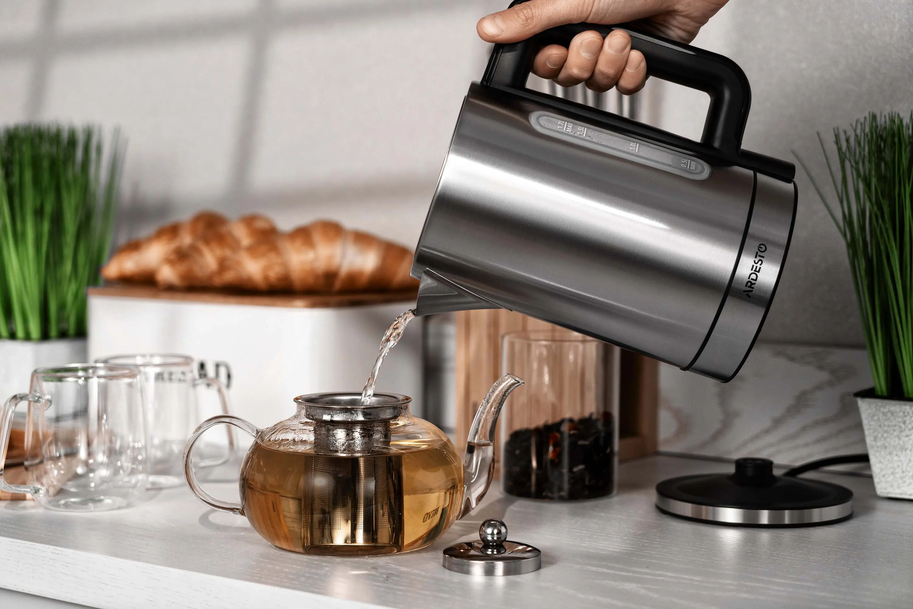 Электрочайник Ardesto EKL-FD700SS (Silver)