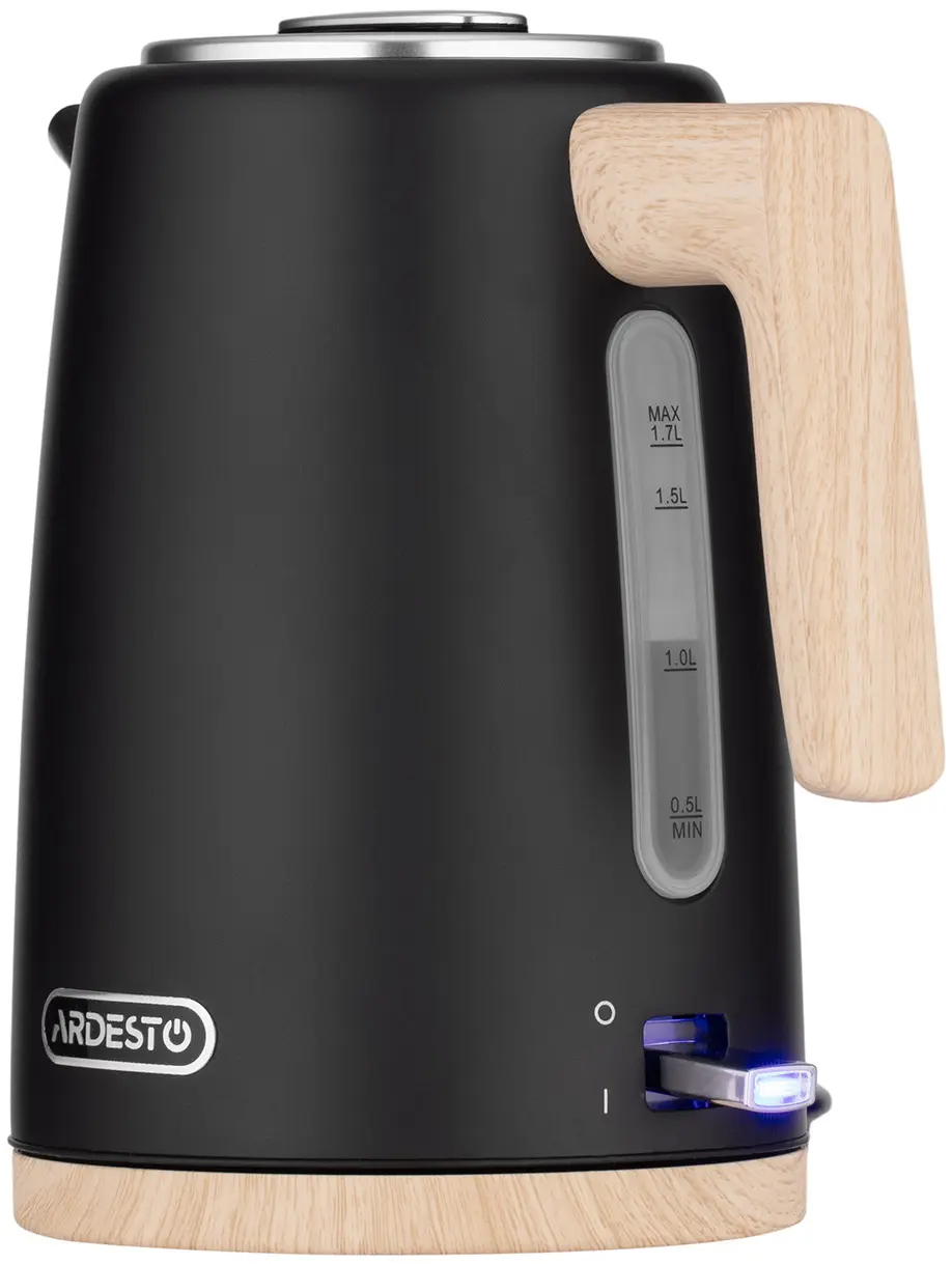 Электрочайник Ardesto Wood Modern EKL-F420BWD (Black)