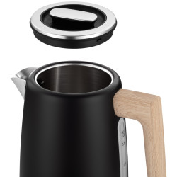 Электрочайник Ardesto Wood Modern EKL-F420BWD (Black) Thumb