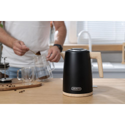 Электрочайник Ardesto Wood Modern EKL-F420BWD (Black) Thumb