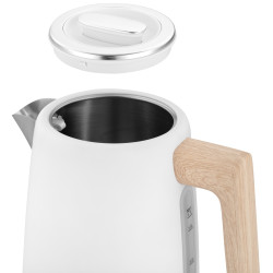 Электрочайник Ardesto Wood Modern EKL-F420WWD (White) Thumb
