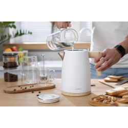 Электрочайник Ardesto Wood Modern EKL-F420WWD (White) Thumb