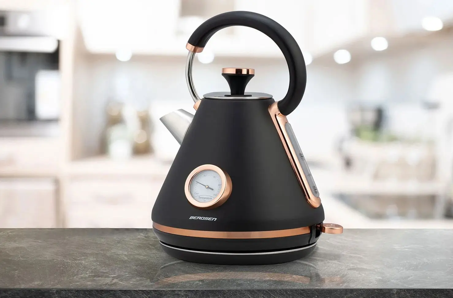 Ceainic electric Berdsen BD-701 (Black)