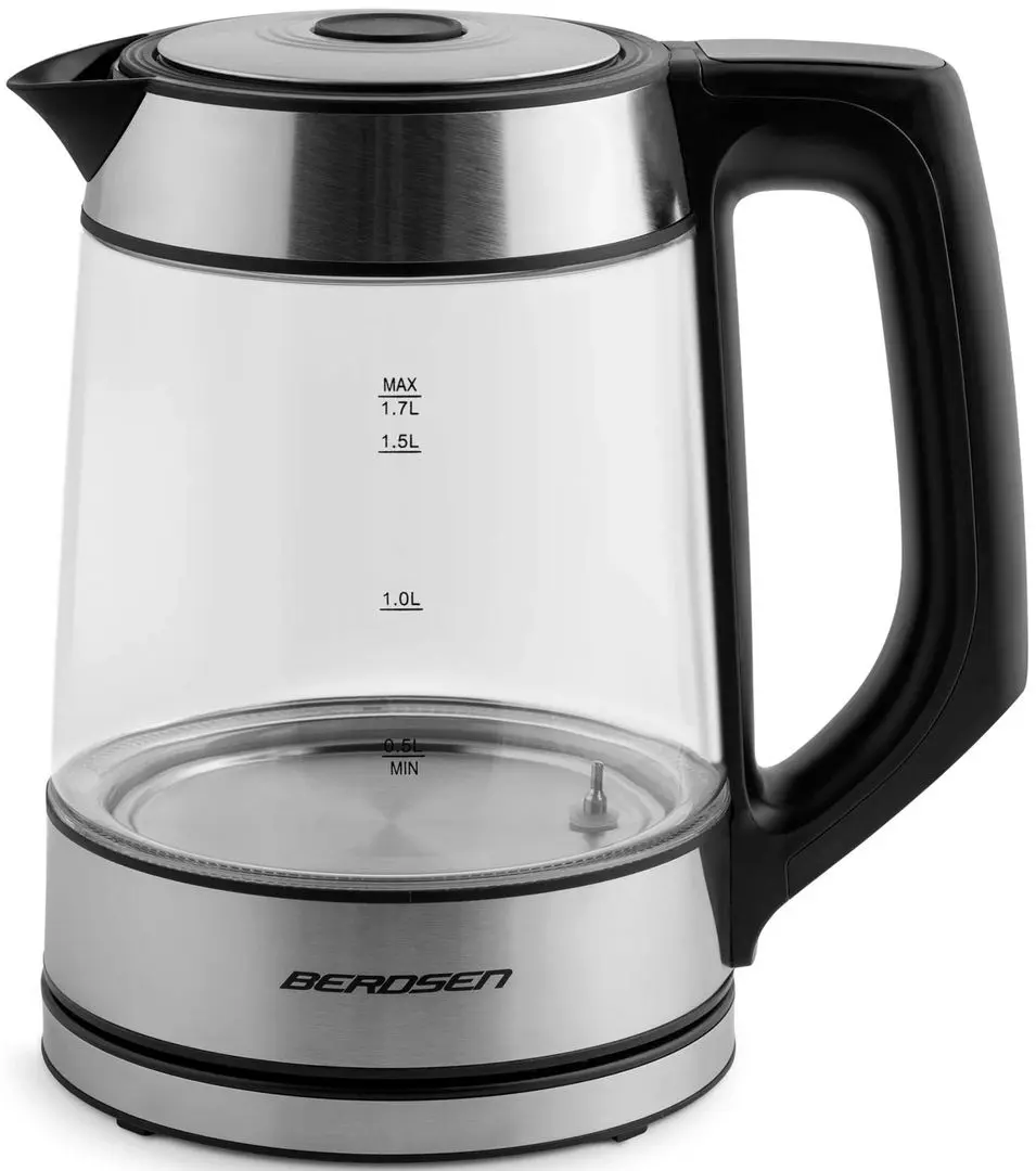 Электрочайник Berdsen BD-704 (Black/Silver)