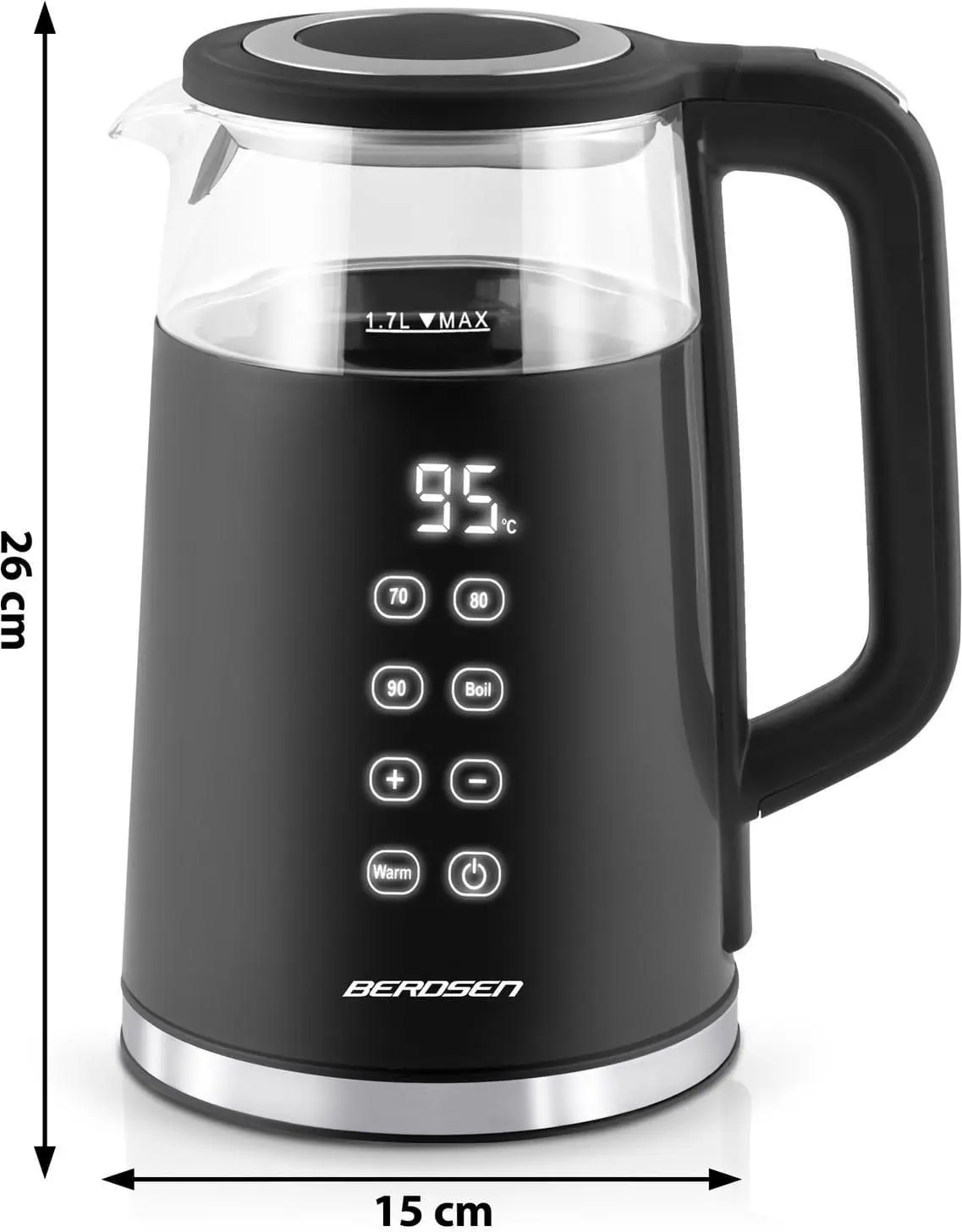 Электрочайник Berdsen BD-707 (Black)