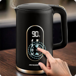 Электрочайник Berdsen BD-712 1,7l (Black/Gold) Thumb