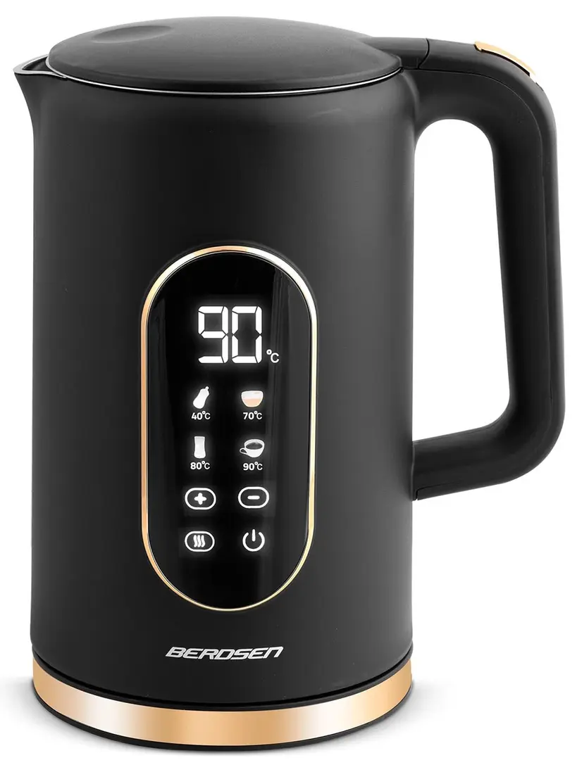 Электрочайник Berdsen BD-712 1,7l (Black/Gold)