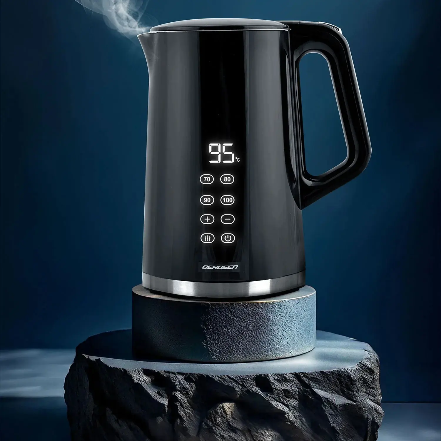 Электрочайник Berdsen BD-713 371300 (Black/Silver) - 11