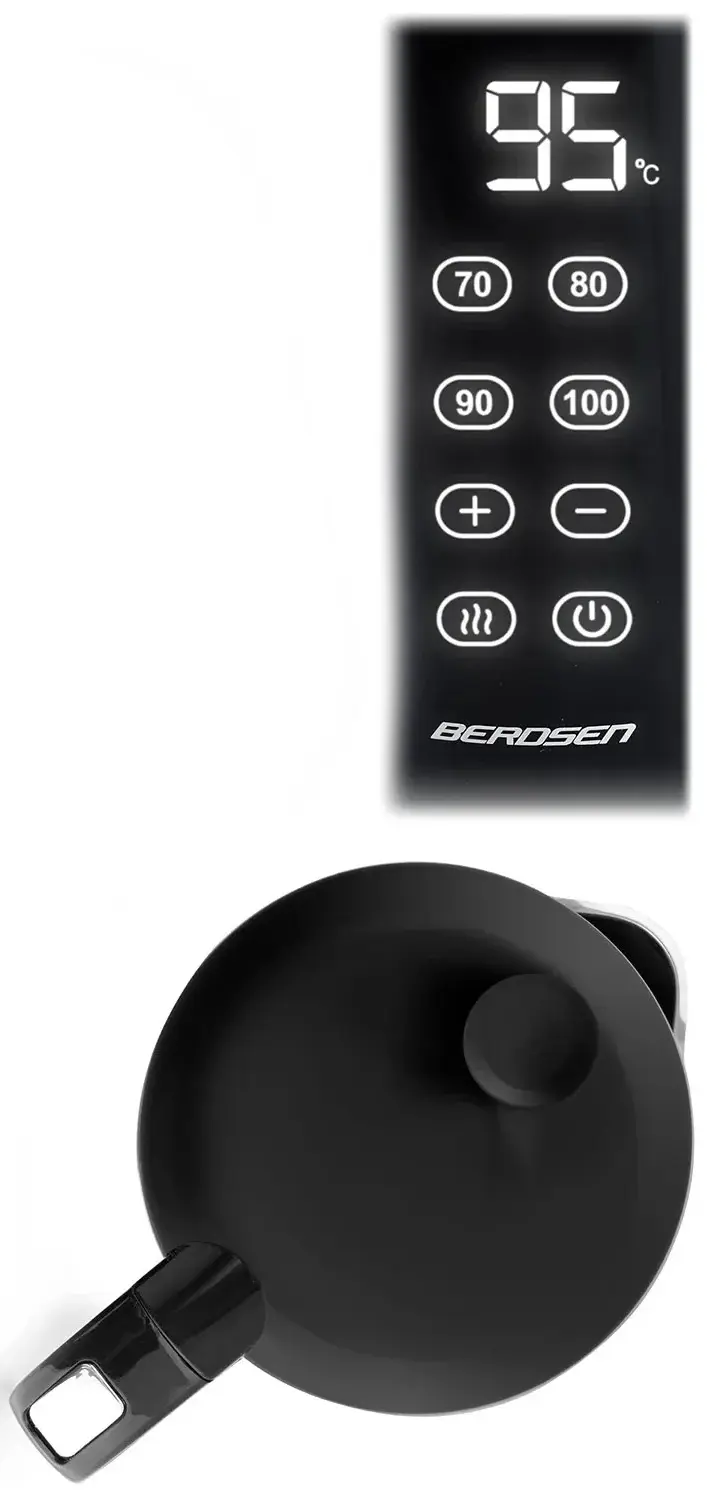 Электрочайник Berdsen BD-713 371300 (Black/Silver) - 10