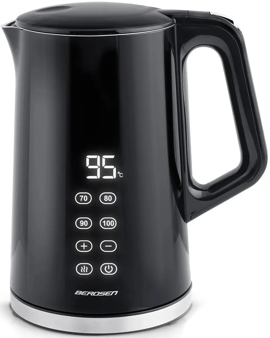 Электрочайник Berdsen BD-713 371300 (Black/Silver)