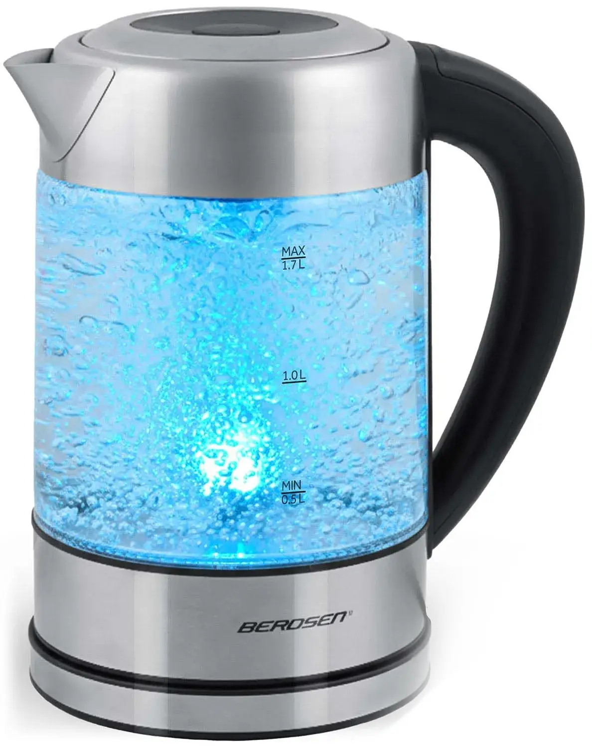 Электрочайник Berdsen BD-714 371400 (Inox/Transparent) - 2