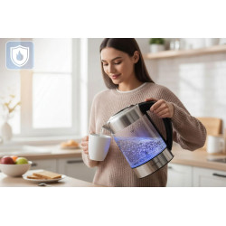 Электрочайник Berdsen BD-714 371400 (Inox/Transparent) Thumb