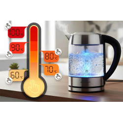 Электрочайник Berdsen BD-714 371400 (Inox/Transparent) Thumb