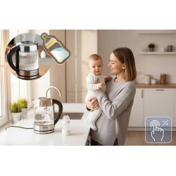 Электрочайник Berdsen BD-714 371400 (Inox/Transparent) Thumb