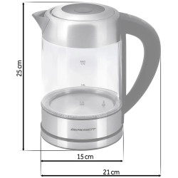 Электрочайник Berdsen BD-714 371400 (Inox/Transparent) Thumb