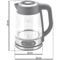 Электрочайник Berdsen BD-715 371500 (Inox/Transparent) Thumb