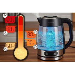 Электрочайник Berdsen BD-715 371500 (Inox/Transparent) Thumb